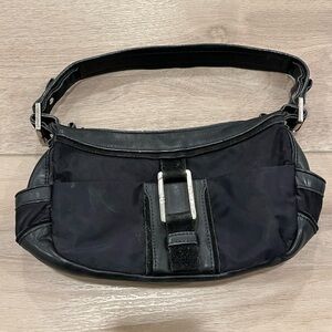 FURLA Black Hobo Bag